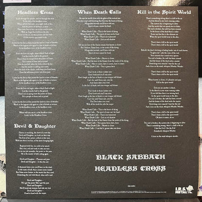 Black Sabbath - Headless Cross (VINYL) | Near Mint (NM or M-)