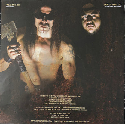 Mortician - Domain Of Death (VINYL) | Near Mint (NM) Near Mint (NM)