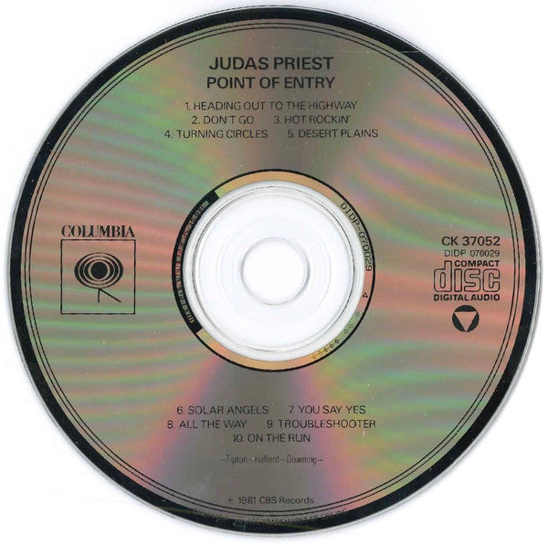 Judas Priest - Point Of Entry (CD) | Near Mint (NM or M-)