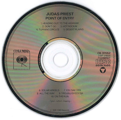 Judas Priest - Point Of Entry (CD) | Near Mint (NM or M-)
