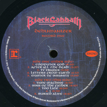 Black Sabbath - Dehumanizer (2xVINYL) | Near Mint (NM) Near Mint (NM)