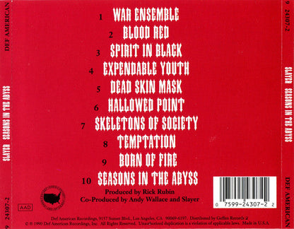 Slayer - Seasons In The Abyss (CD) | Near Mint (NM or M-)