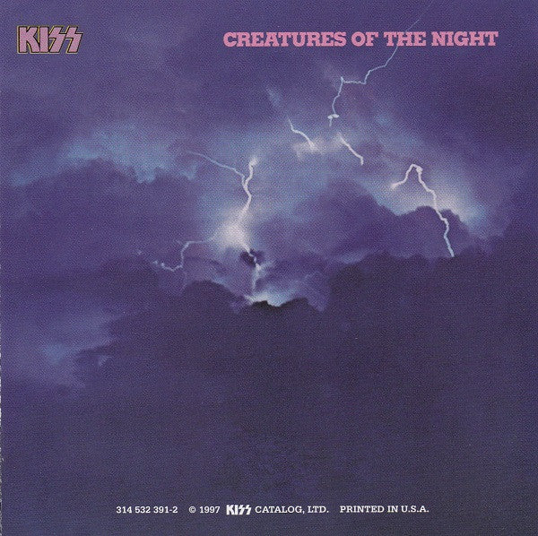 KISS - Creatures Of The Night (CD) | Near Mint (NM) Near Mint (NM)