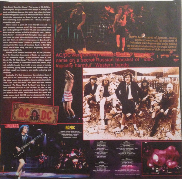 AC/DC - Live (2xVINYL) | Near Mint (NM or M-) Mint (M)
