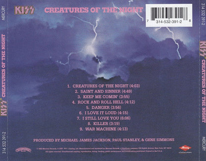KISS - Creatures Of The Night (CD) | Near Mint (NM) Near Mint (NM)