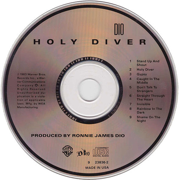 Dio (2) - Holy Diver (CD) | Near Mint (NM or M-)