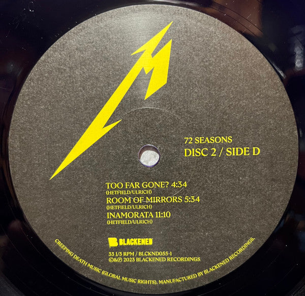 Metallica - 72 Seasons (2xVINYL) | Near Mint (NM) Mint (M)