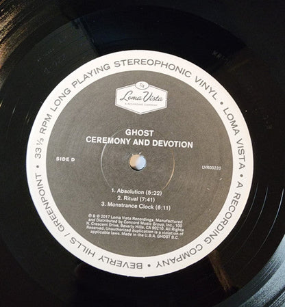 Ghost (32) - Ceremony And Devotion (VINYL) | Near Mint (NM or M-)