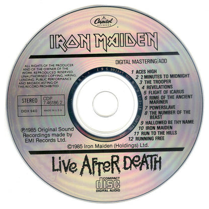 Iron Maiden - Live After Death (CD) | Near Mint (NM or M-)