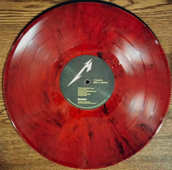 Metallica - 72 Seasons (2x RED & BLACK SPLATTER VINYL) | Near Mint (NM or M-)