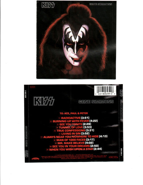 Kiss - Gene Simmons ( CD) | Near Mint (NM) Near Mint (NM)