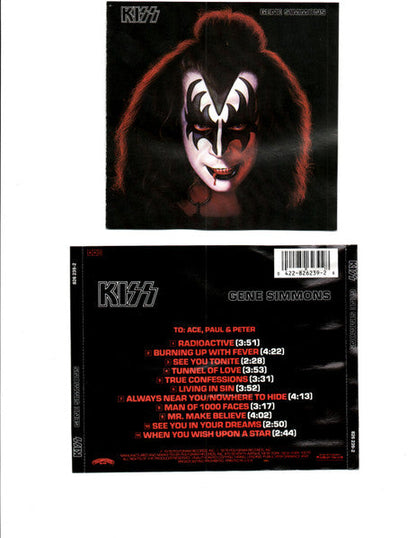 Kiss - Gene Simmons ( CD) | Near Mint (NM) Near Mint (NM)