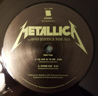 Metallica - ...And Justice For All (2x VINYL) | Near Mint (NM or M-)