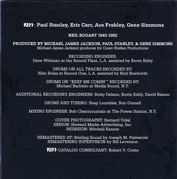 KISS - Creatures Of The Night (CD) | Near Mint (NM) Near Mint (NM)