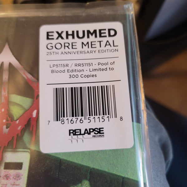Exhumed - Gore Metal (25th Anniversary Edition) (VINYL) | Near Mint (NM) Mint (M)
