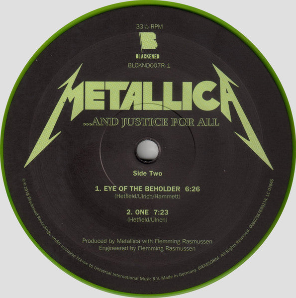 Metallica - ...And Justice For All (2xVINYL) | Near Mint (NM) Mint (M)
