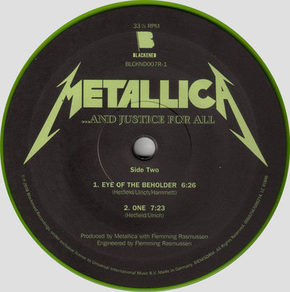 Metallica - ...And Justice For All (2xVINYL) | Near Mint (NM) Mint (M)