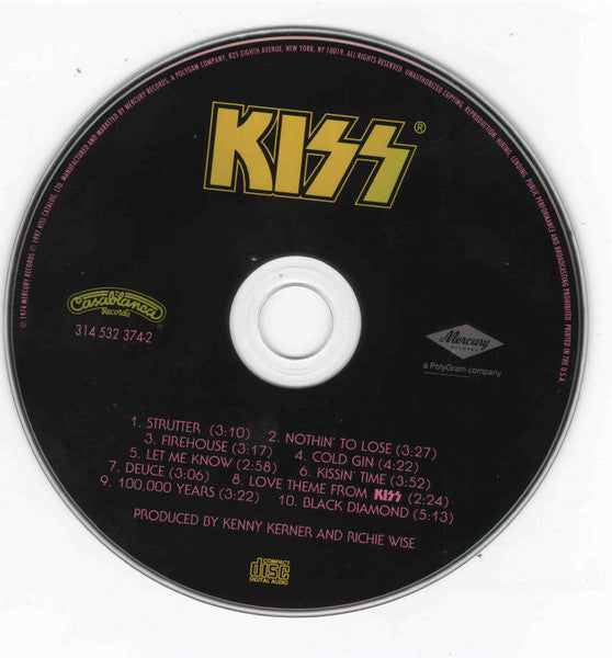 Kiss - Kiss (CD) | Near Mint (NM) Near Mint (NM)