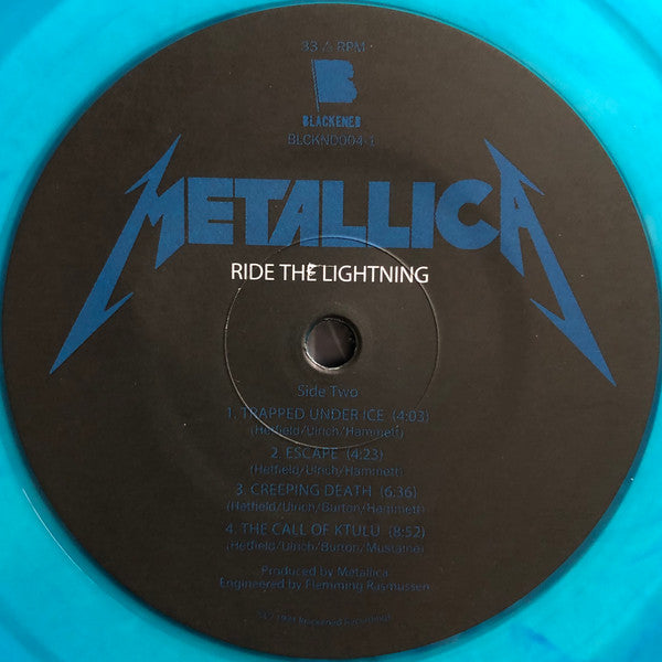 Metallica - Ride The Lightning (VINYL) | Near Mint (NM) Mint (M)