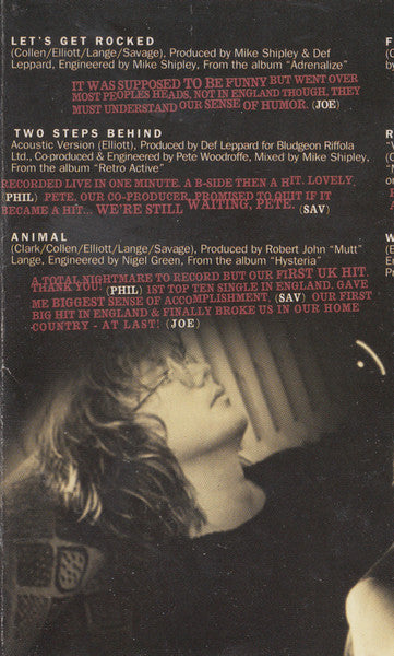 Def Leppard - Vault: Def Leppard Greatest Hits 1980-1995 (VINYL) | Very Good Plus (VG+) Excellent (EX)