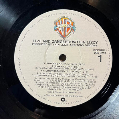 Thin Lizzy - Live And Dangerous (2xVINYL) | Very Good Plus (VG+) Very Good Plus (VG+)