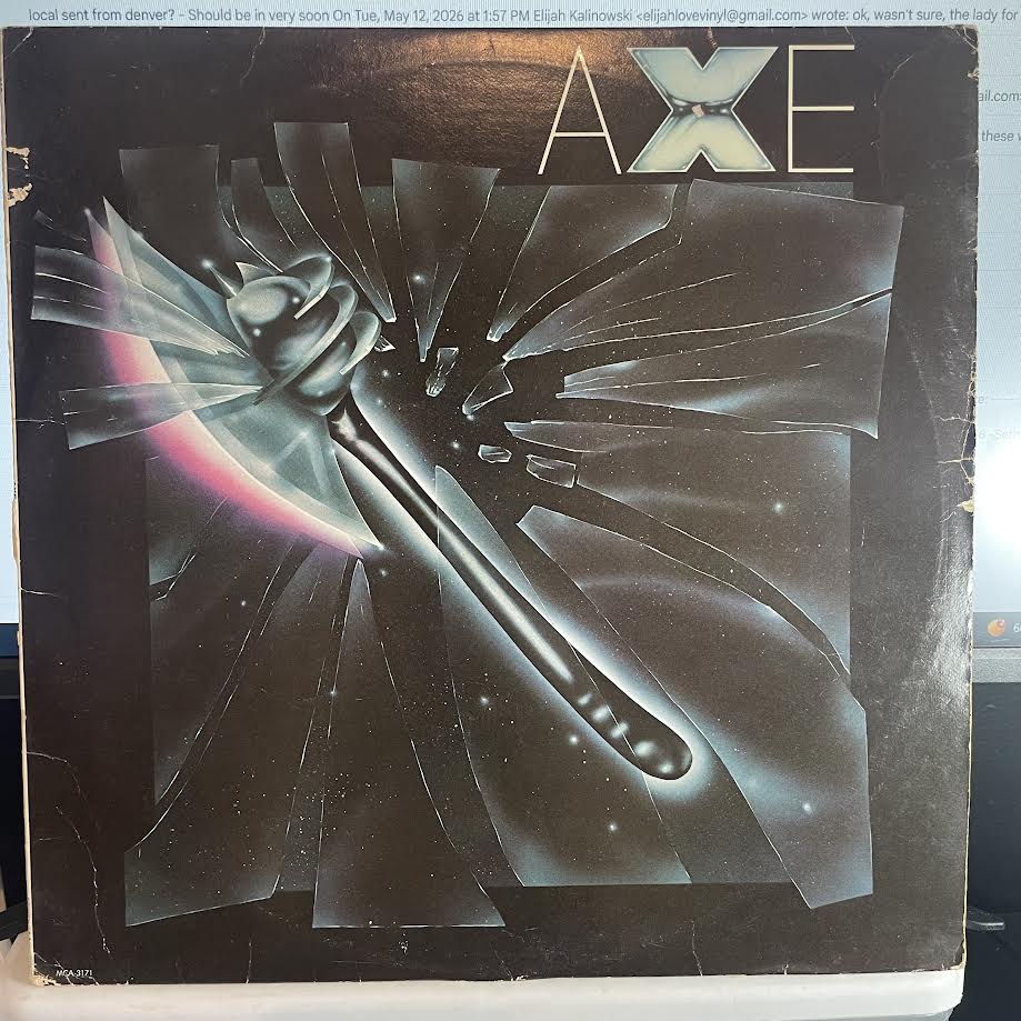 Axe - Axe (VINYL) | Very Good Plus (VG+) Very Good (VG)