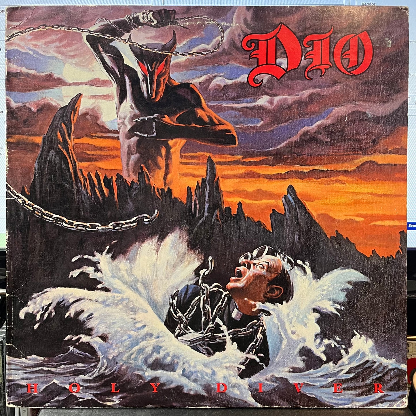 Dio (2) - Holy Diver (ORIGINAL VINYL LP) | Very Good Plus (VG+) Very Good Plus (VG+)