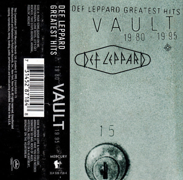 Def Leppard - Vault: Def Leppard Greatest Hits 1980-1995 (VINYL) | Very Good Plus (VG+) Excellent (EX)