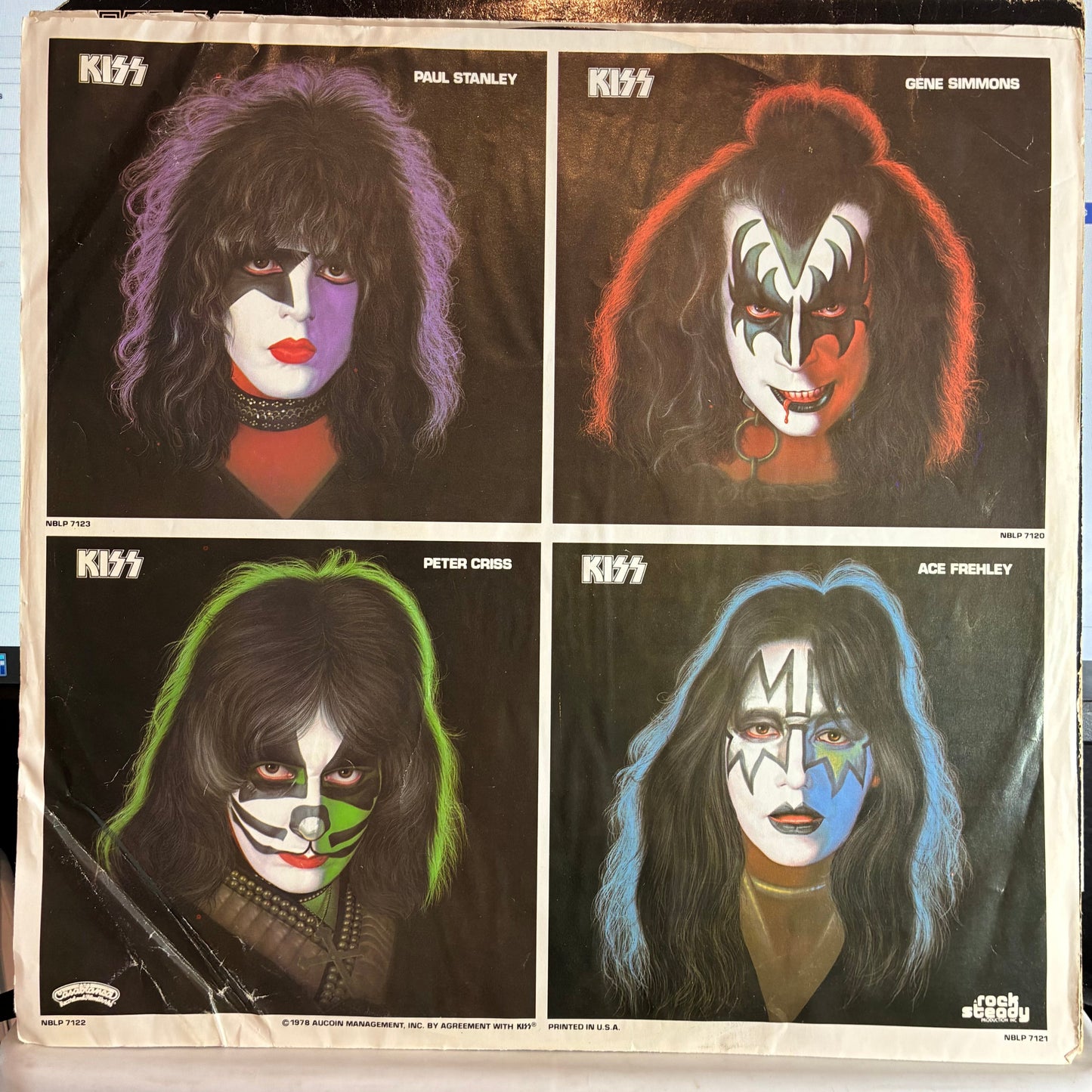 Kiss - Paul Stanley (VINYL) *W/ POSTER* | Very Good Plus (VG+) Very Good (VG)