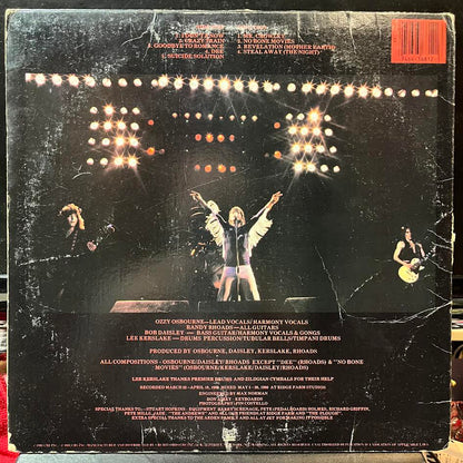 Ozzy Osbourne - Blizzard Of Ozz (VINYL) | Very Good Plus (VG+) Very Good (VG)