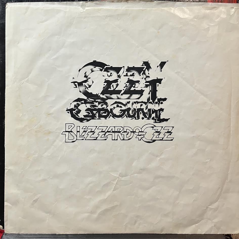 Ozzy Osbourne - Blizzard Of Ozz (VINYL) | Very Good Plus (VG+) Very Good (VG)
