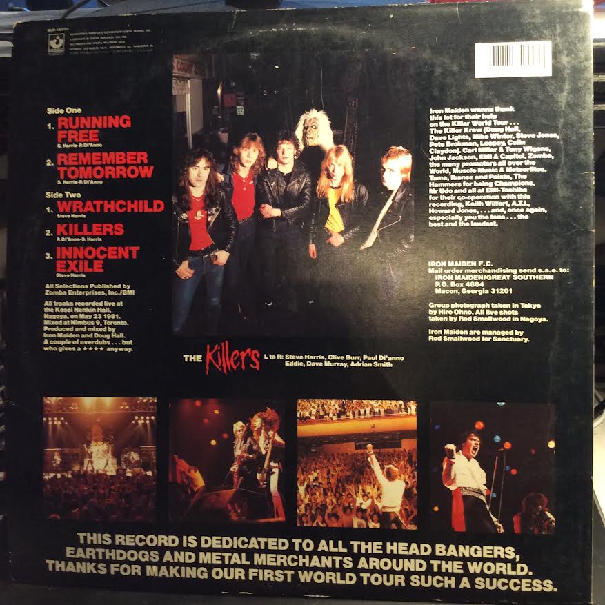 Iron Maiden - Maiden Japan (VINYL) | Very Good Plus (VG+) Excellent (EX)