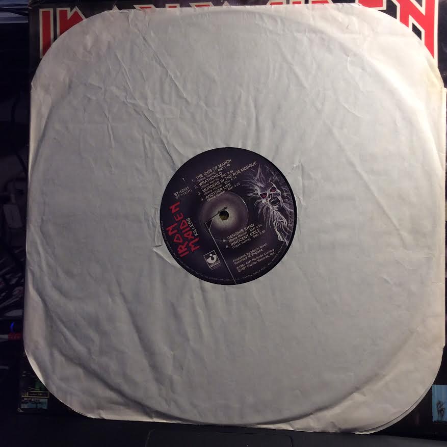 Iron Maiden - Killers (VINYL) | Very Good (VG) Excellent (EX)