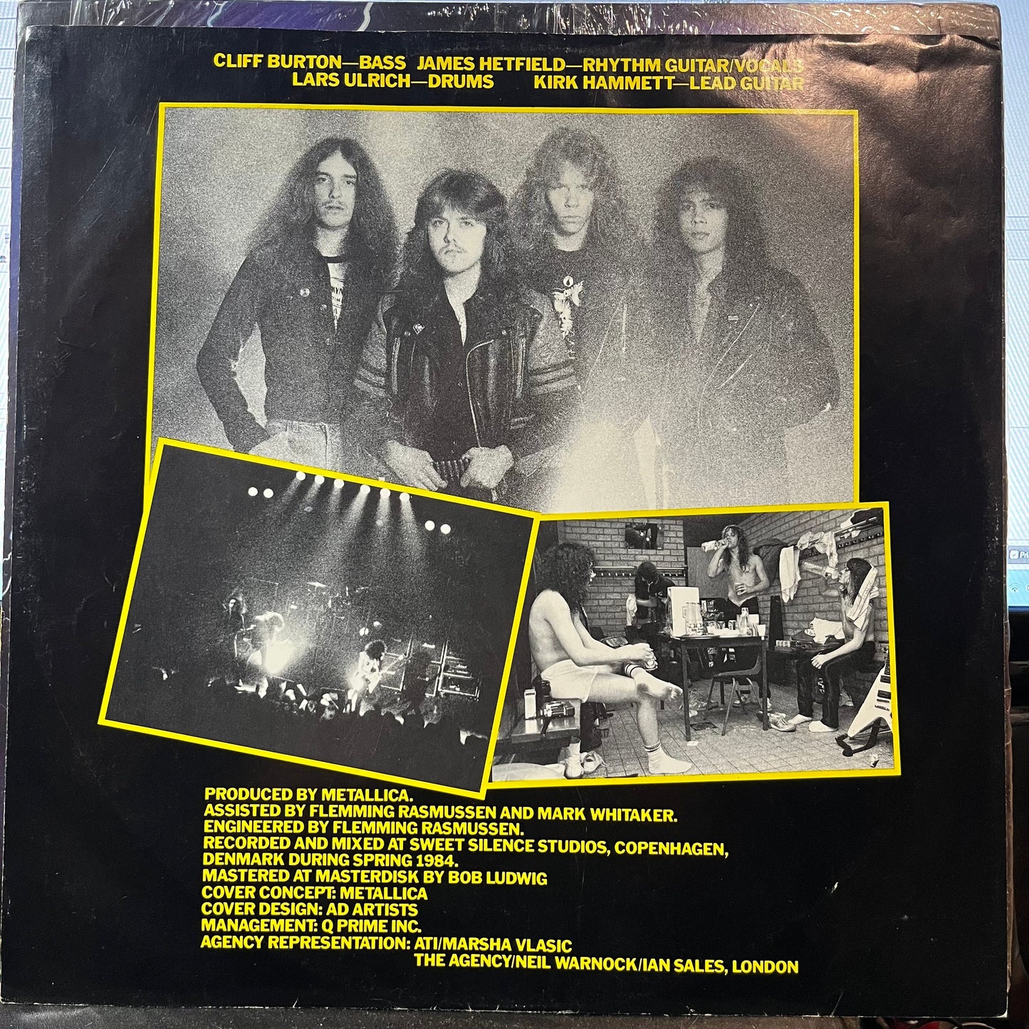 Ride The Lightning (OG VINYL LP) | Very Good (VG)