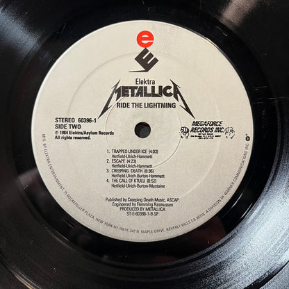 Ride The Lightning (OG VINYL LP) | Very Good (VG)