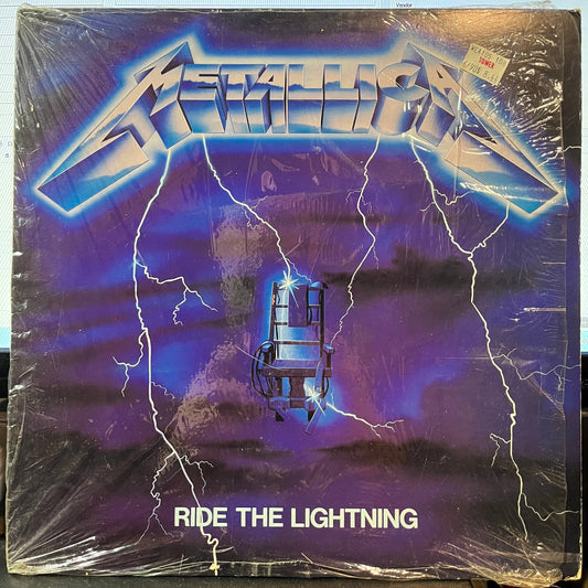 Ride The Lightning (OG VINYL LP) | Very Good (VG)