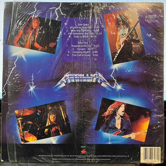 Ride The Lightning (OG VINYL LP) | Very Good (VG)