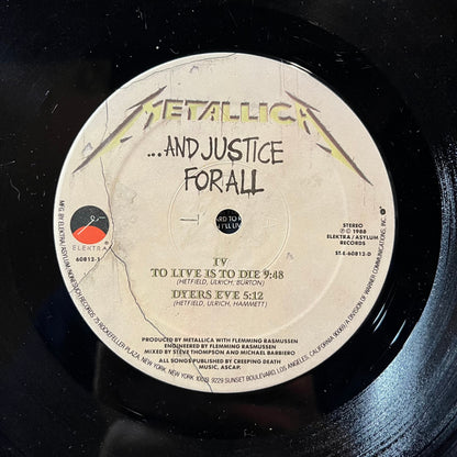 Metallica - ...And Justice For All (2xVINYL) | Very Good (VG) Excellent (EX)