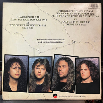 Metallica - ...And Justice For All (2xVINYL) | Very Good (VG) Excellent (EX)