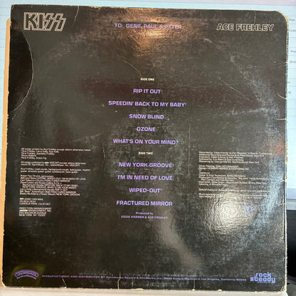 Kiss - Ace Frehley (VINYL) *WITH POSTER* | Very Good (VG) Very Good (VG)