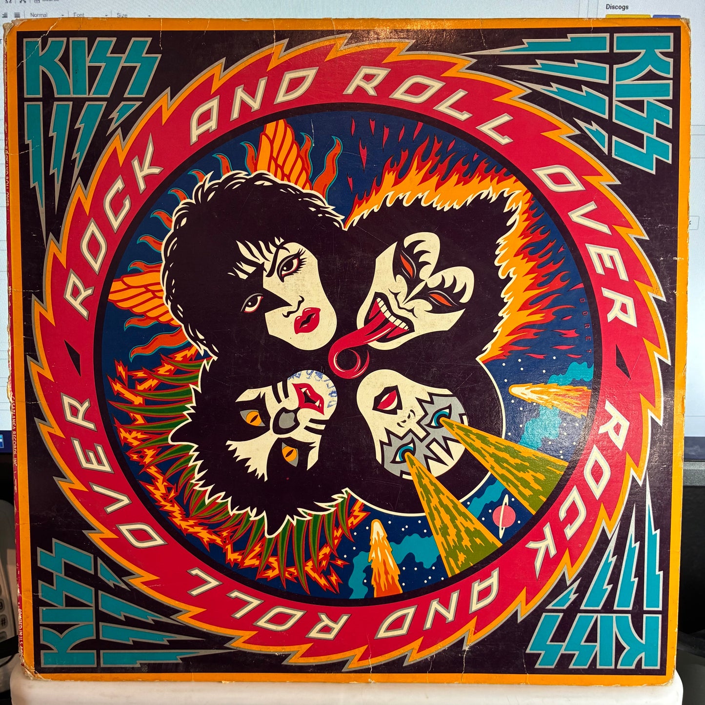 Kiss - Rock And Roll Over (VINYL) | Very Good (VG) Very Good Plus (VG+)