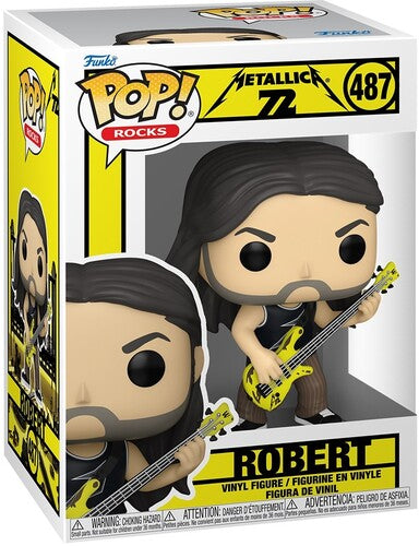 Metallica - Funko POP! Rocks: Metallica - Robert (72 Seasons) (Vinyl Figure, Collectible) |