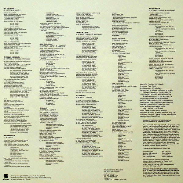 Kill 'Em All | Mint (M) Mint (M)