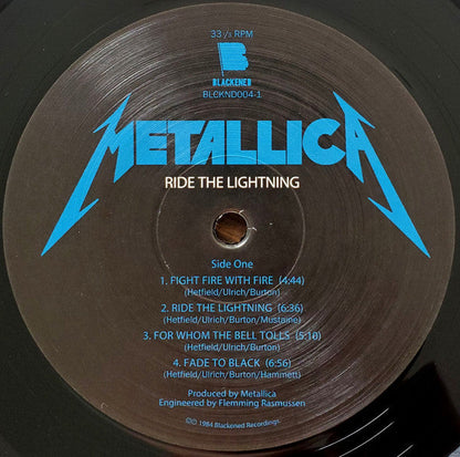 Ride The Lightning (VINYL) | Mint (M) Mint (M)