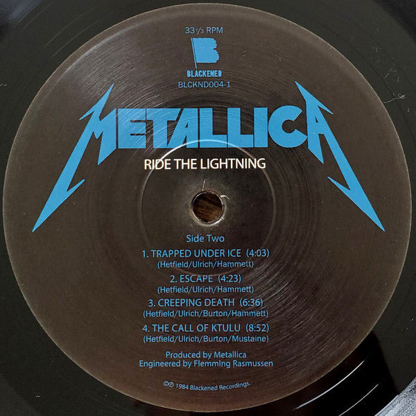 Ride The Lightning (VINYL) | Mint (M) Mint (M)