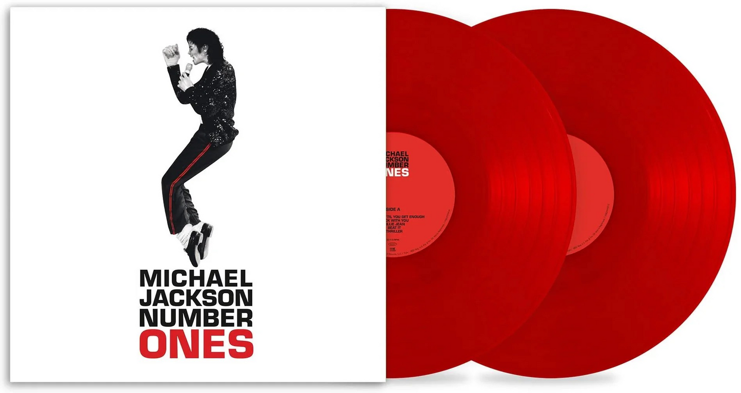Michael Jackson - Number Ones (Limited Edition, Red Colored Vinyl) (2 Lp's) |
