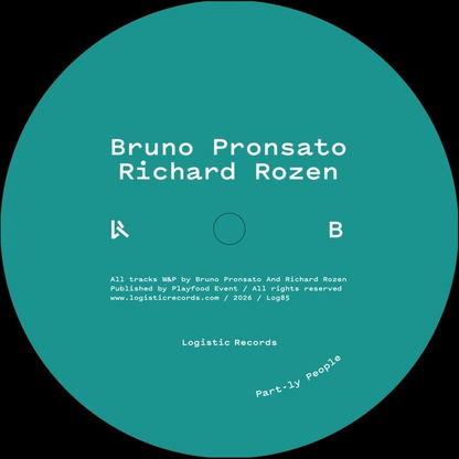 Bruno Pronsato, Richard Rozen - EP 1 (VINYL) | Mint (M) Mint (M)