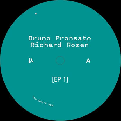 Bruno Pronsato, Richard Rozen - EP 1 (VINYL) | Mint (M) Mint (M)