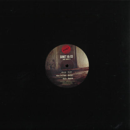 Sonet VA 03 (VINYL 12") | Mint (M) Mint (M)