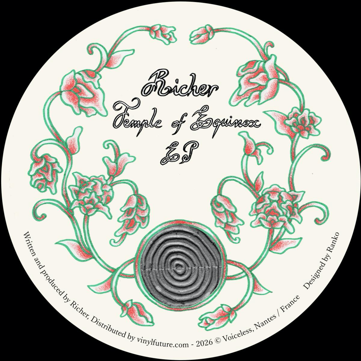 Richer - (PRESALE 5/22/26) Temple Of Esquinox EP (VINYL) | Mint (M) Mint (M)